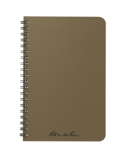 Cahier à spirale côté Rite sous la pluie 4,6" x 7"