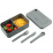 Bamboo Fiber Lunch Box with Utensils