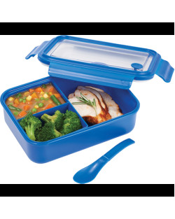 Three Compartment Food Storage Bento Box