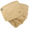 Large Bamboo Cutting Board with Silicone Grip