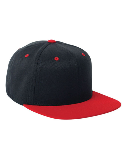 Adult Wool Blend Snapback Two-Tone Cap