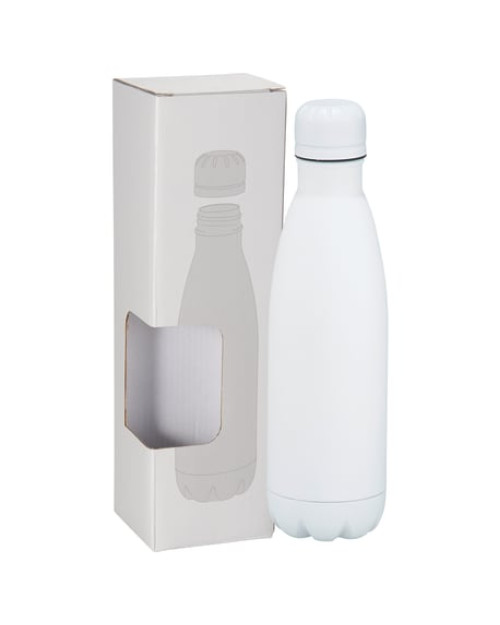 Bouteille isolée sous vide en cuivre 17oz avec boîte à fenêtre