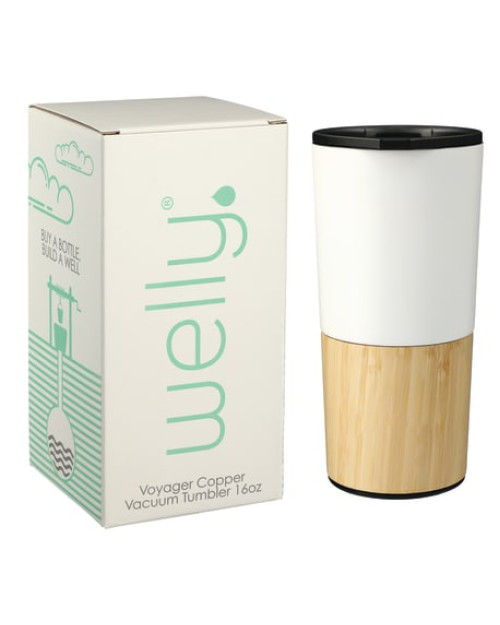 Welly® Copper Vacuum Tumbler 16oz w/ GB