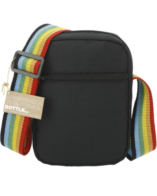 Cabas à bandoulière en RPET arc-en-ciel