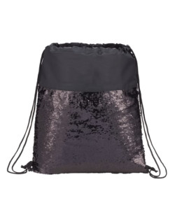 Sac à cordon à sequins sirène