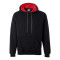 Heavy Blend™ Contrast-Color Hooded Sweatshirt