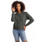 Sweat-shirt Laguna en suède pour femme