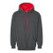 Two-Tone Hooded Sweatshirt