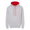 Two-Tone Hooded Sweatshirt