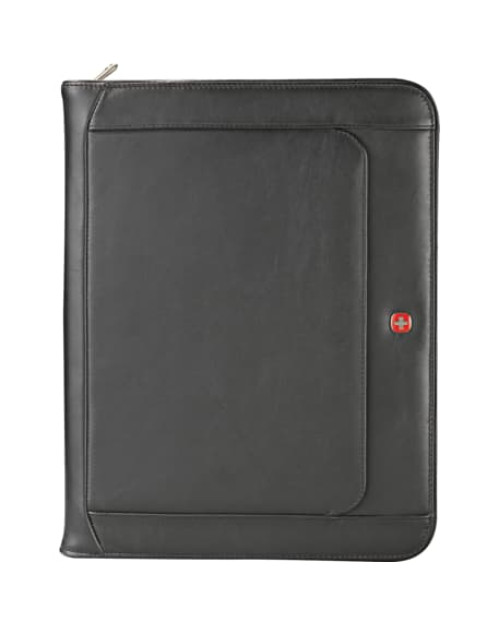 Wenger® Executive Leather Zippered Padfolio
