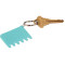 Porte-clés brosse à clavier en silicone