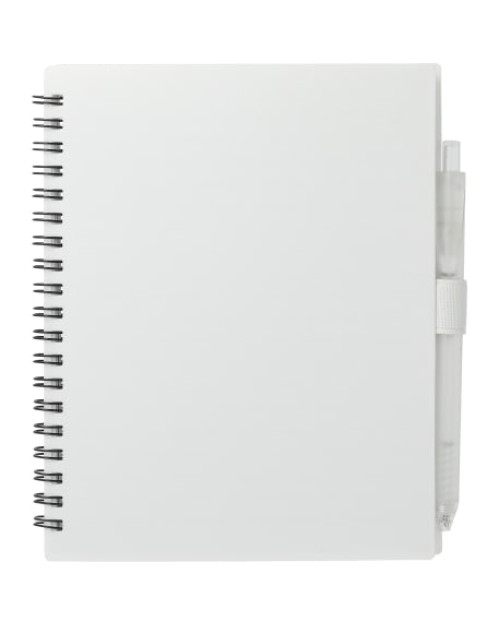 Carnet à spirale recyclé FSC 5,5" x 7" avec RPET Pe