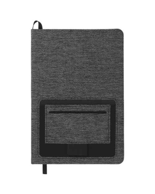 Carnet relié en PET recyclé Vila de 5,5" x 8,5"