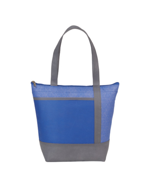 Glacière à déjeuner chromée non tissée pour 9 canettes