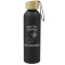 Bouteille de sport Ryze 22oz en aluminium avec couvercle en bambou FSC