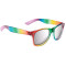 Lunettes de soleil arc-en-ciel à rayons de soleil