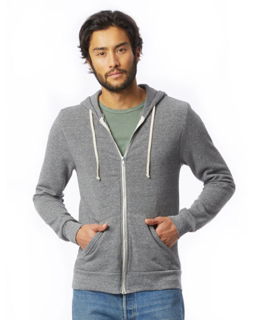 Unisex Rocky Eco-Fleece Zip Hoodie