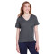 Ladies' CrownLux Performance™ Plaited Rolled-Sleeve Top