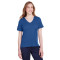 Ladies' CrownLux Performance™ Plaited Rolled-Sleeve Top