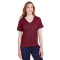 Ladies' CrownLux Performance™ Plaited Rolled-Sleeve Top