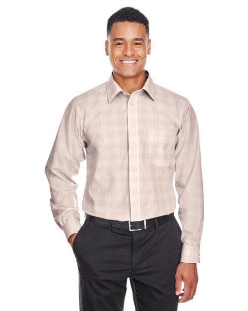 Chemise à motif Prince de Galles pour homme Collection CrownMC de Devon & Jones