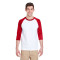 Adult Heavy Cotton™ 3/4-Raglan Sleeve T-Shirt