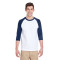 Adult Heavy Cotton™ 3/4-Raglan Sleeve T-Shirt
