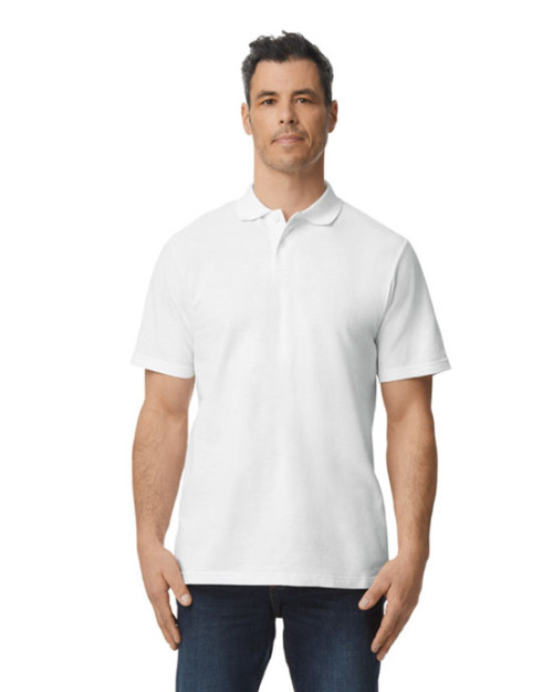 Men's Softstyle Double Pique Polo