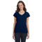 Ladies' SoftStyle® Fitted V-Neck T-Shirt
