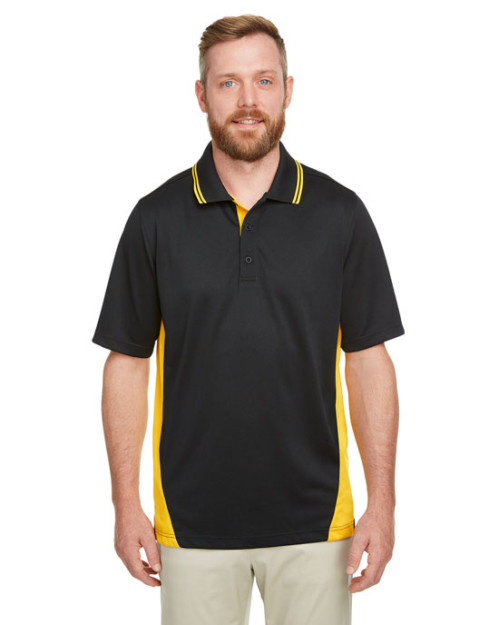 Flash - Polo pour homme à blocs de couleur avec protection contre les accrocs Plus