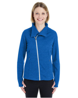 Manteau pour femme en molleton à motif mélangé Amplify