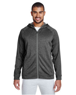 Manteau performance pour homme en molleton Excel de Team 365MC à motif mélangé